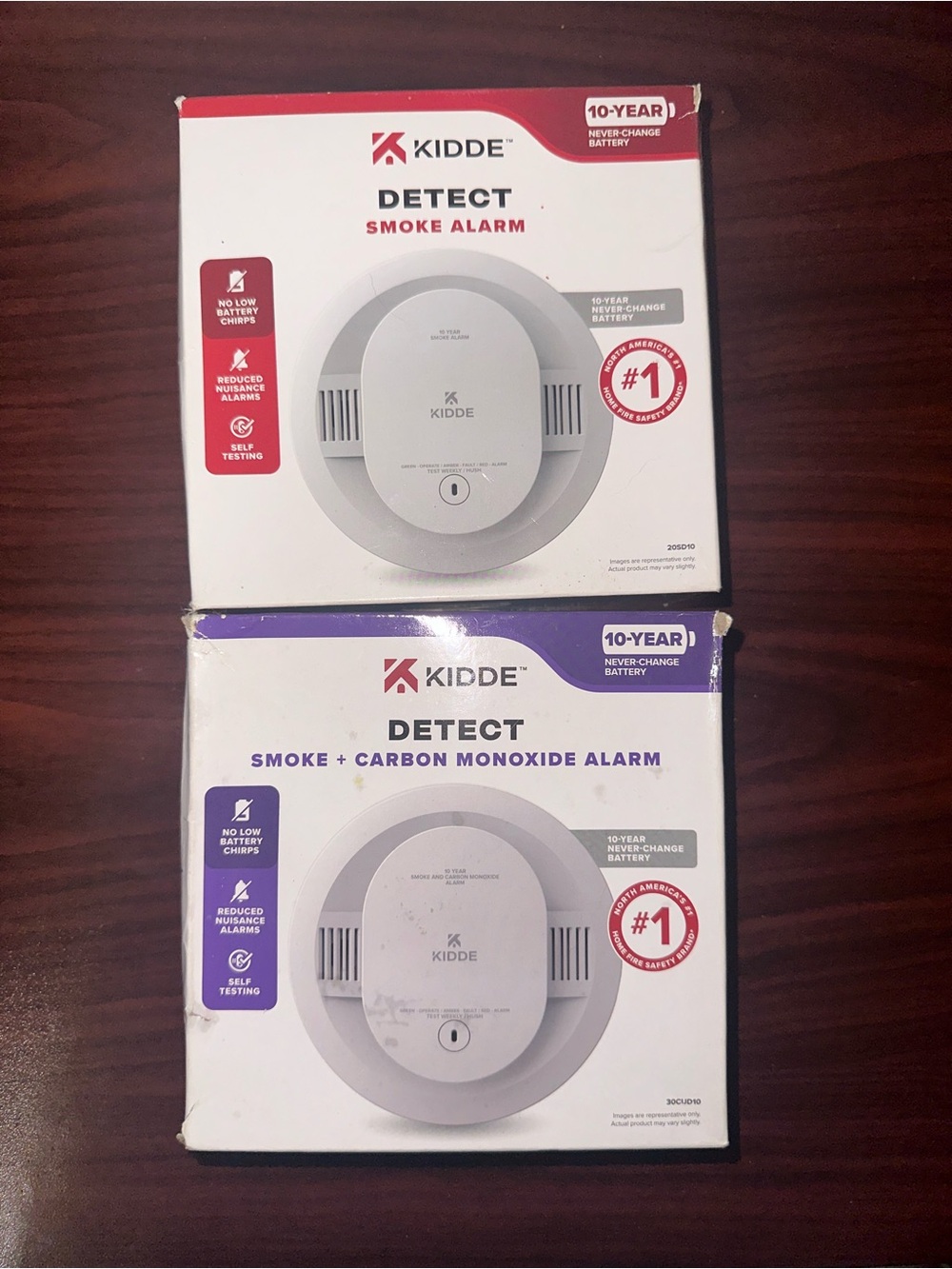 Kidde Detect Smoke & Smoke + CO Alarms